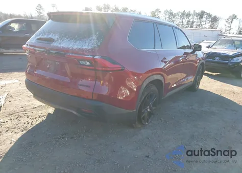 2024 Toyota Grand Highlander Hybrid Limited из США, поврежденный, VIN 5TDACAB50RS006868